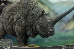 Wonders of the Wild - Elasmotherium Rhino (Black Version) 5” Statue