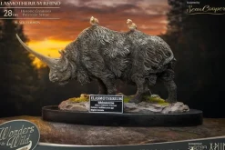 Wonders of the Wild - Elasmotherium Rhino (Black Version) 5” Statue