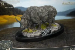Wonders of the Wild - Elasmotherium Rhino (Black Version) 5” Statue