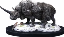 Wonders of the Wild - Elasmotherium Rhino (Winter Version) 5” Statue