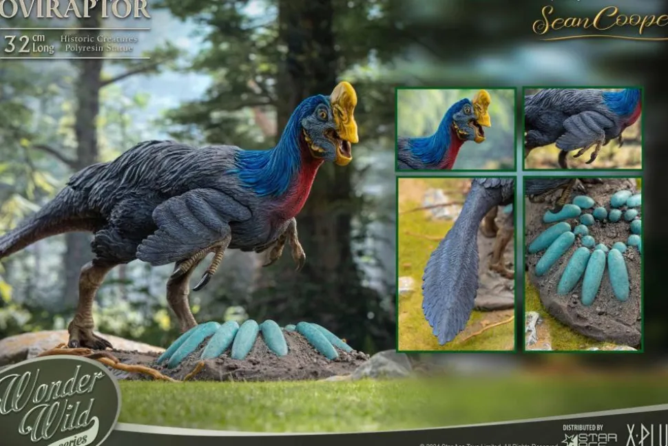 Wonders of the Wild - Oviraptor 12" Statue