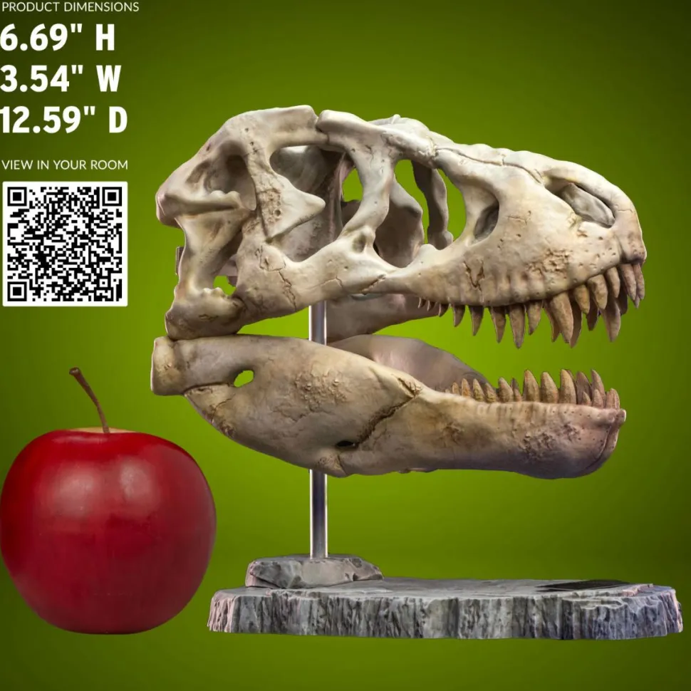 Wonders of the Wild - Tyrannosaurus Rex Skull 7” Statue