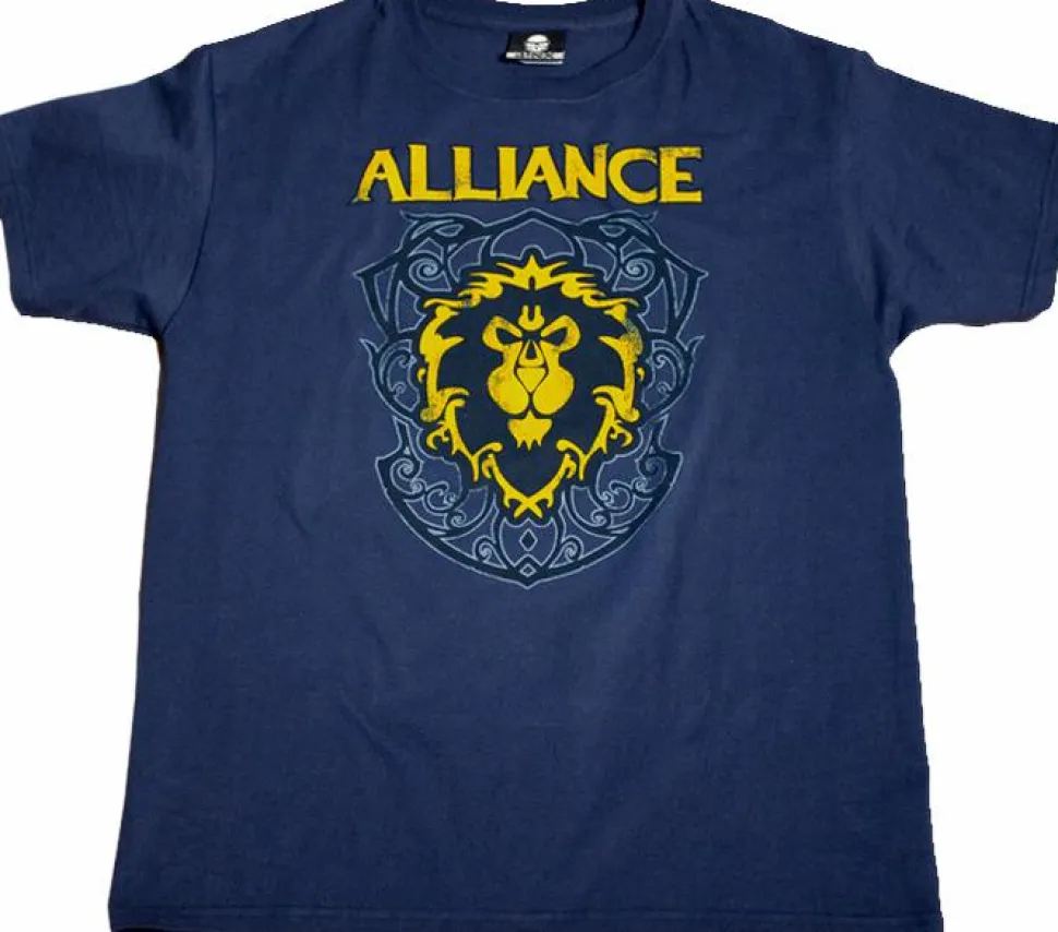 World of Warcraft - Alliance Crest Version 3 Male T-Shirt (2011)
