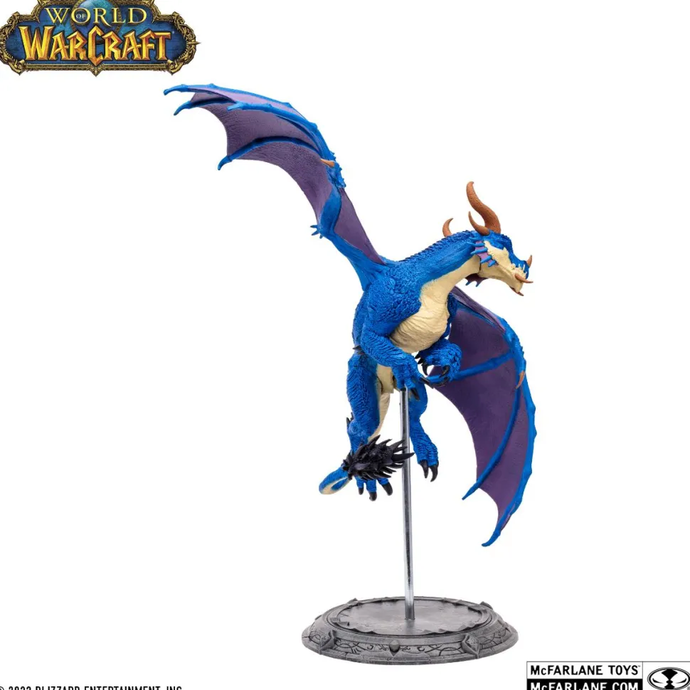 World of Warcraft - Bronze Proto-Drake & Blue Highland Drake 1/12 Scale Posed Figure 2-Pack