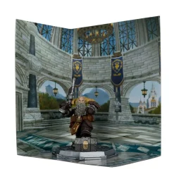 World of Warcraft - Dwarf Hunter Beast Master & Dwarf Hunter Marksman 1/12th Scale Posed PVC Figure
