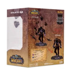 World of Warcraft - Elf Druid & Elf Rogue (Epic) 1/12th Scale Posed Figure