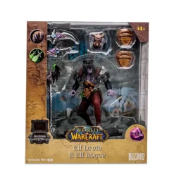 World of Warcraft - Elf Druid & Elf Rogue (Epic) 1/12th Scale Posed Figure