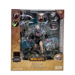 World of Warcraft - Elf Druid & Elf Rogue (Common) 1/12th Scale Posed Figure