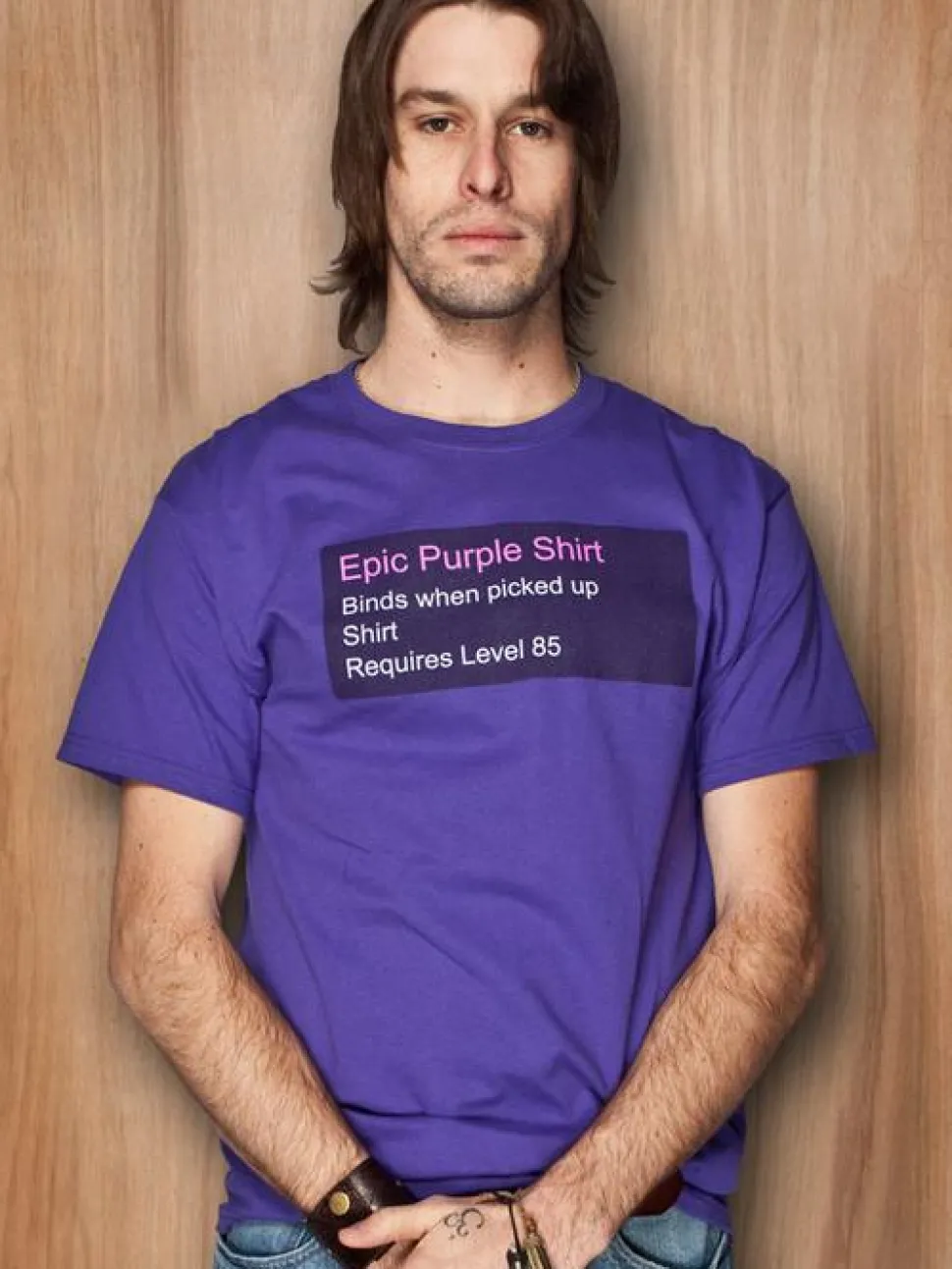 World of Warcraft - Epic Purple Male T-Shirt