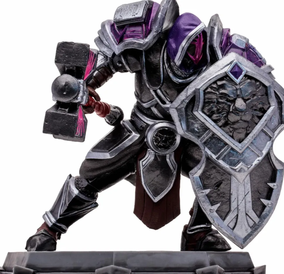 World of Warcraft - Human Warrior & Human Paladin (Epic) 1/12th Scale Posed Figure