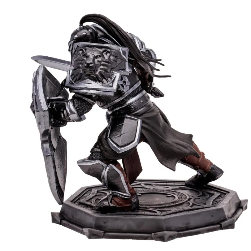 World of Warcraft - Human Warrior & Human Paladin (Epic) 1/12th Scale Posed Figure