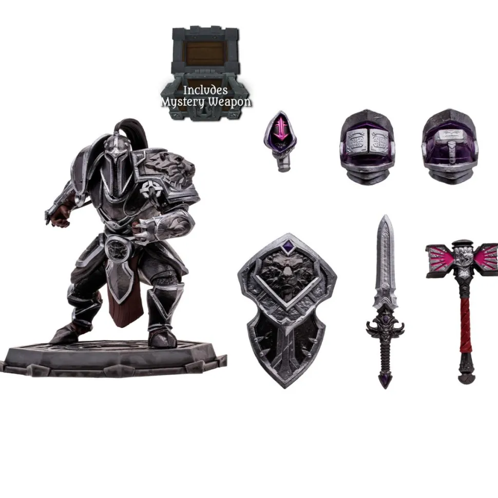 World of Warcraft - Human Warrior & Human Paladin (Epic) 1/12th Scale Posed Figure