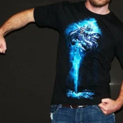 World of Warcraft - Lich King Arthas Male T-Shirt