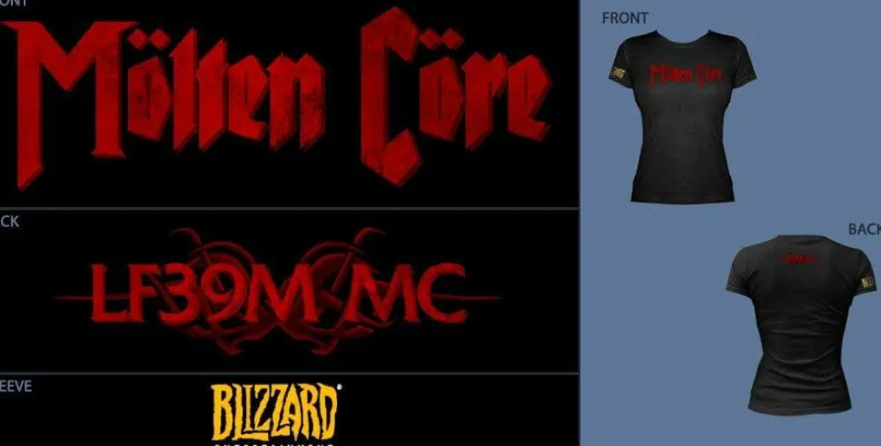 World of Warcraft - Molten Core Female T-Shirt