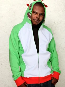 World of Warcraft - Murloc Zip Up Green Hoodie