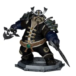 World of Warcraft - Pandaren Monk & Pandaren Rogue 1/12th Scale Posed PVC Figure