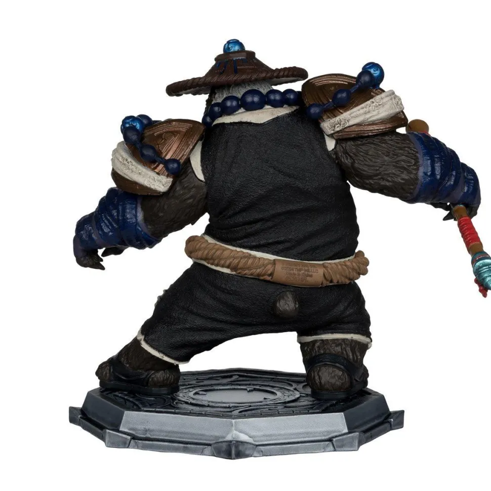 World of Warcraft - Pandaren Monk & Pandaren Rogue 1/12th Scale Posed PVC Figure