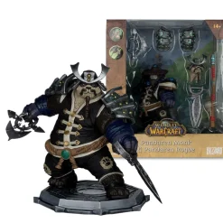 World of Warcraft - Pandaren Monk & Pandaren Rogue 1/12th Scale Posed PVC Figure