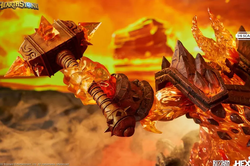 World of Warcraft - Ragnaros the Firelord 18" Statue