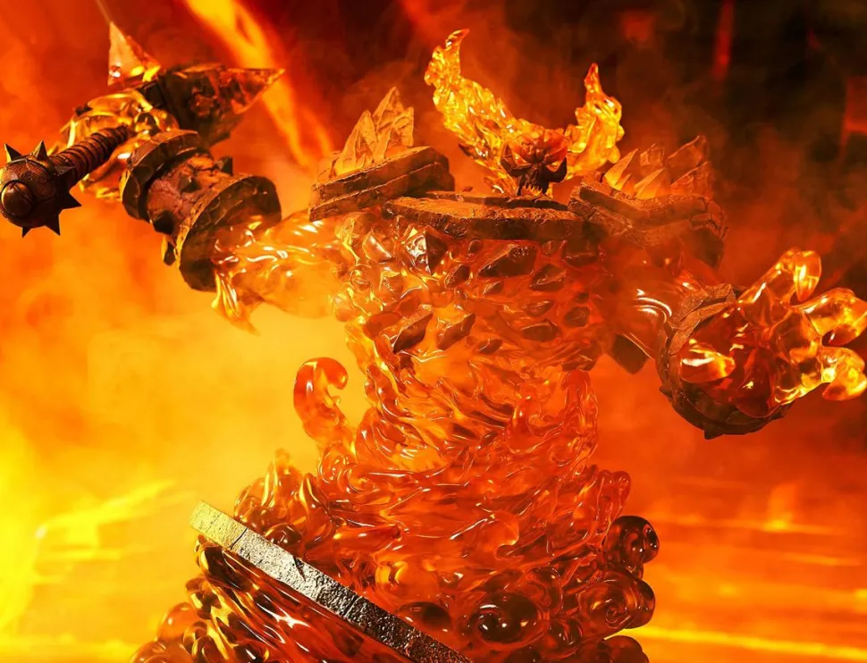 World of Warcraft - Ragnaros the Firelord 18" Statue