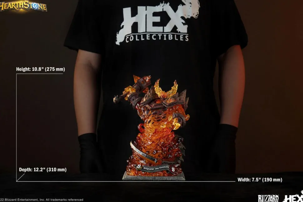 World of Warcraft - Ragnaros the Firelord 11" Statue