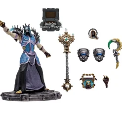 World of Warcraft - Undead Priest & Undead Warlock (Epic) 1/12th Scale Posed Figure