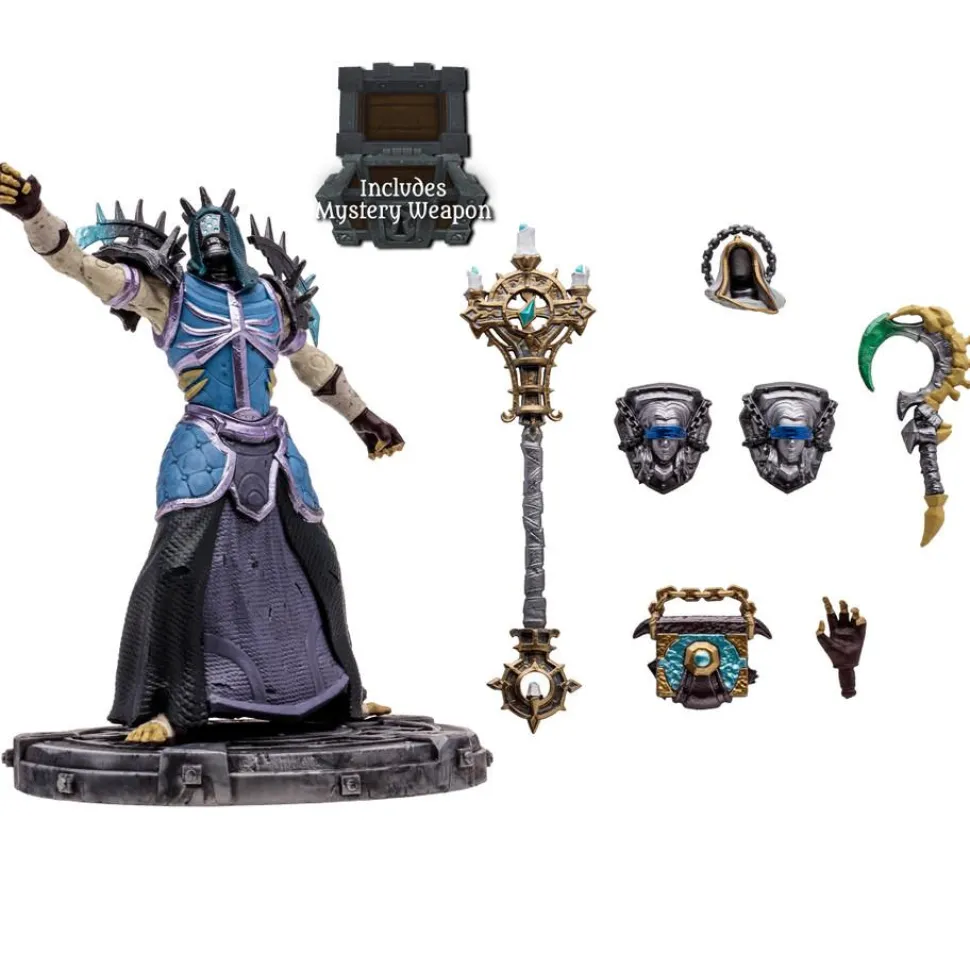 World of Warcraft - Undead Priest & Undead Warlock (Epic) 1/12th Scale Posed Figure