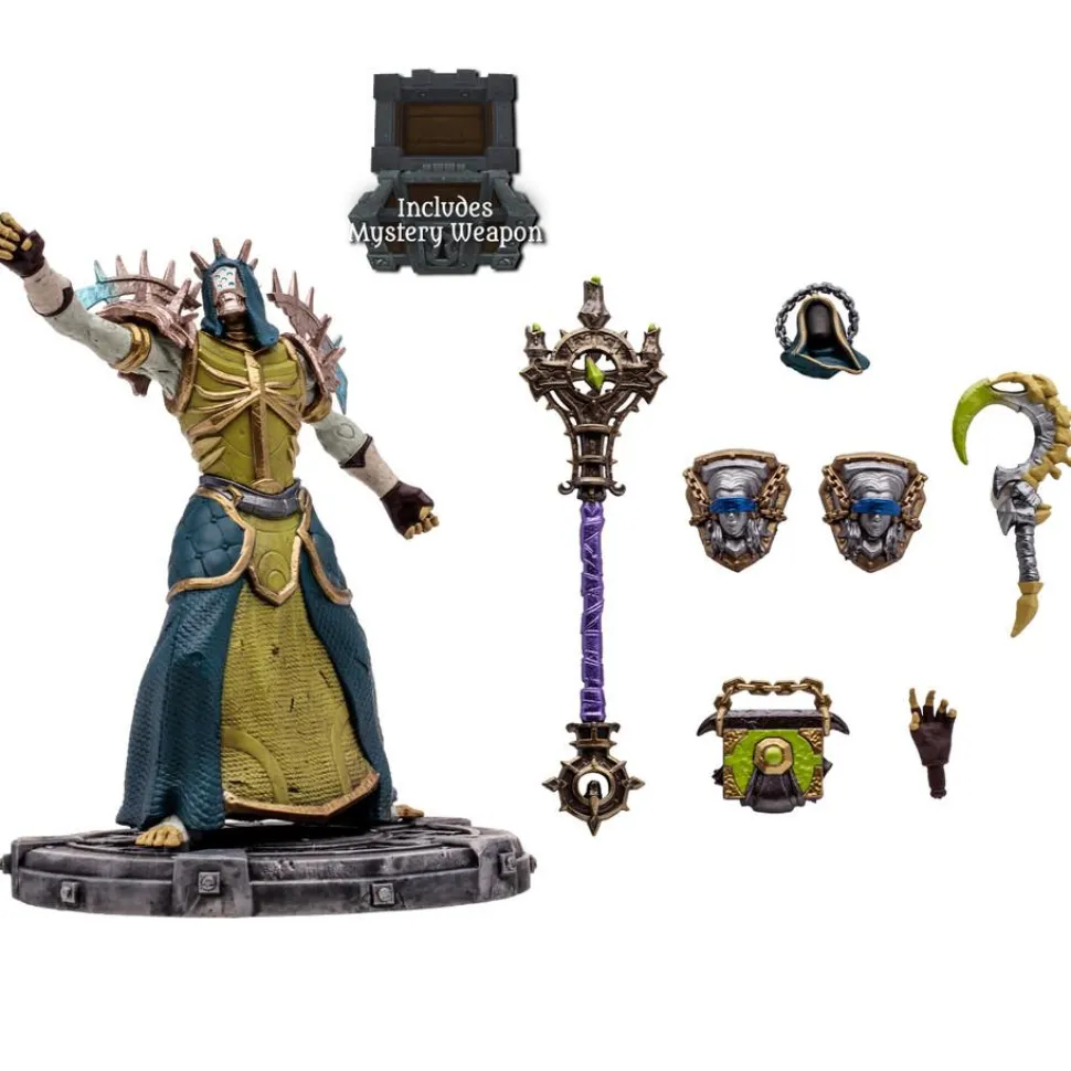 World of Warcraft - Undead Priest & Undead Warlock (Common) 1/12th Scale Posed Figure