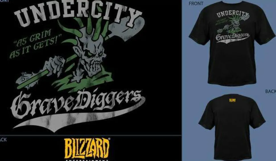 World of Warcraft - Undercity Grave Diggers Male T-Shirt