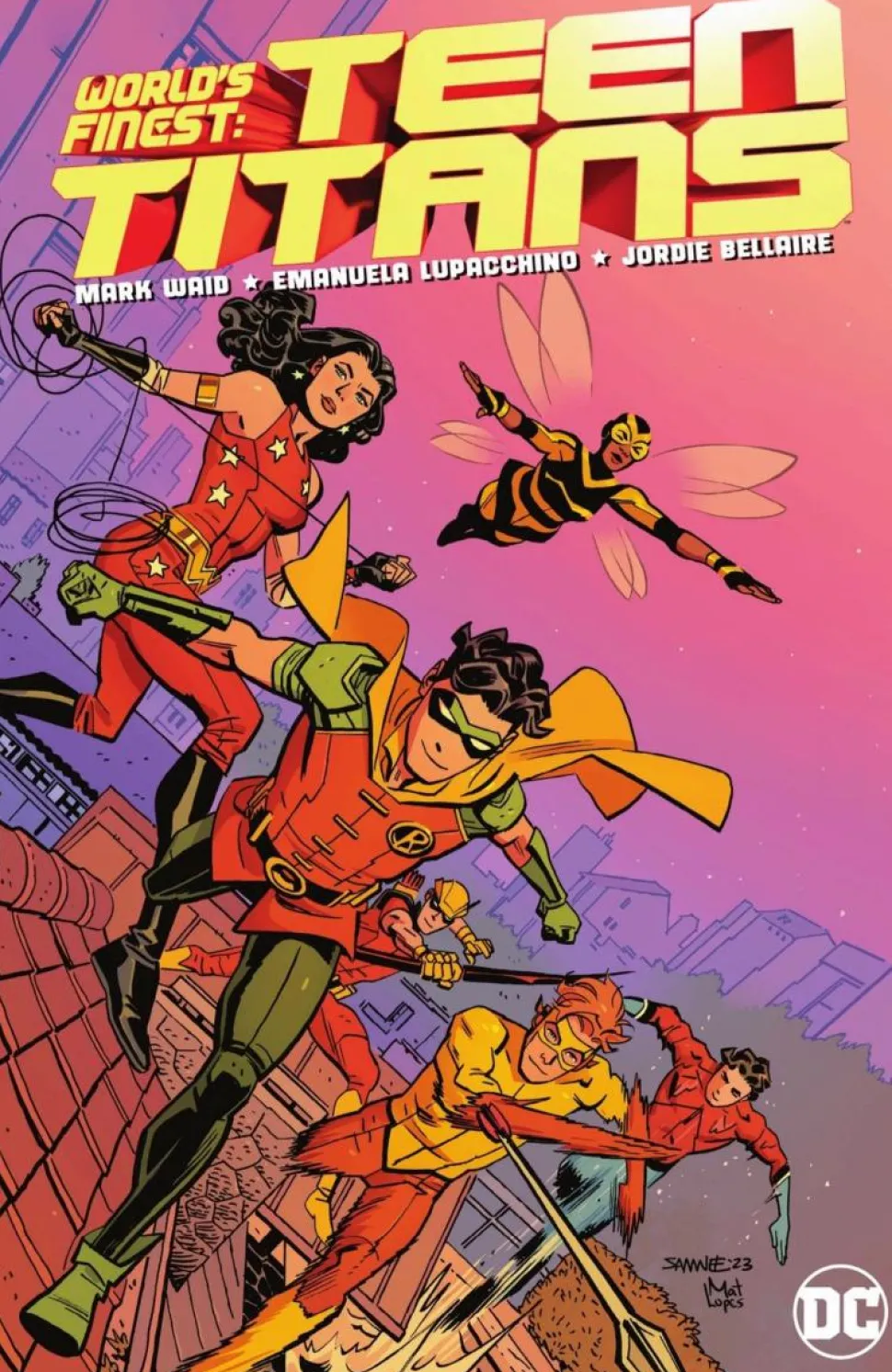 World's Finest: Teen Titans by Mark Waid Hardcover Book