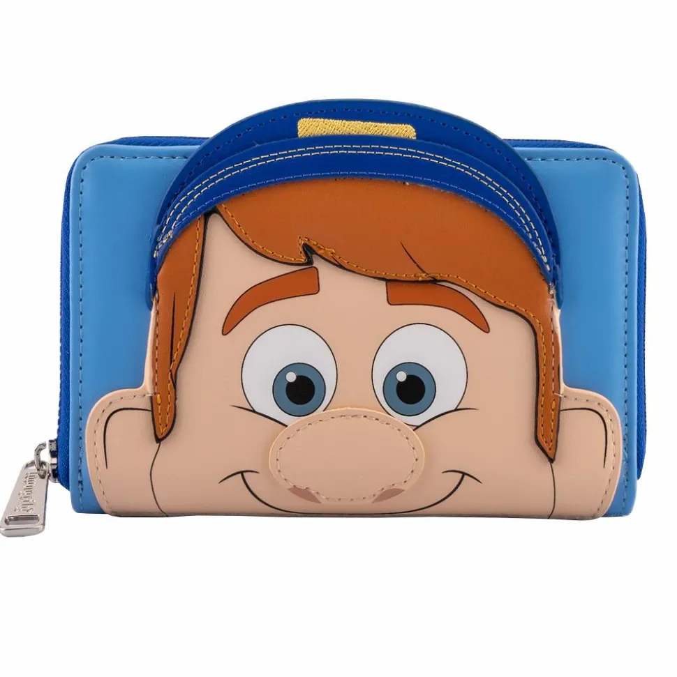 Wreck-It Ralph - Fix-It Felix 4” Faux Leather Zip-Around Wallet