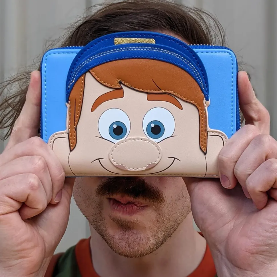 Wreck-It Ralph - Fix-It Felix 4” Faux Leather Zip-Around Wallet