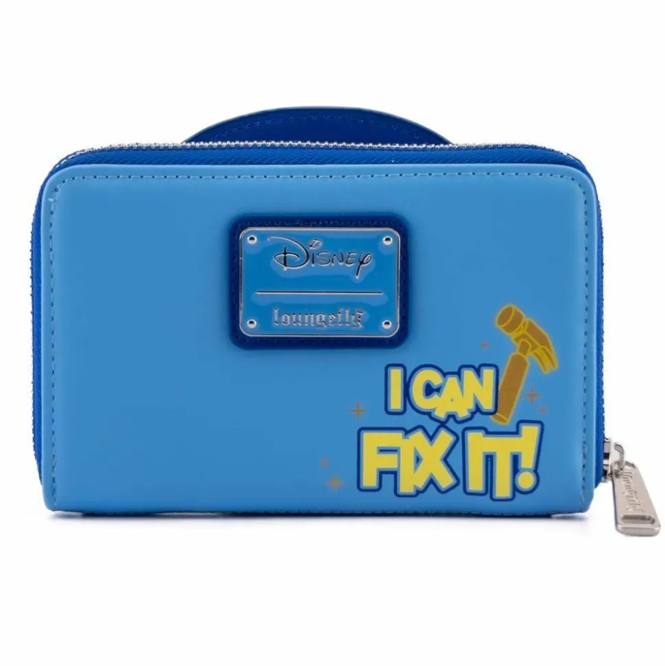 Wreck-It Ralph - Fix-It Felix 4” Faux Leather Zip-Around Wallet