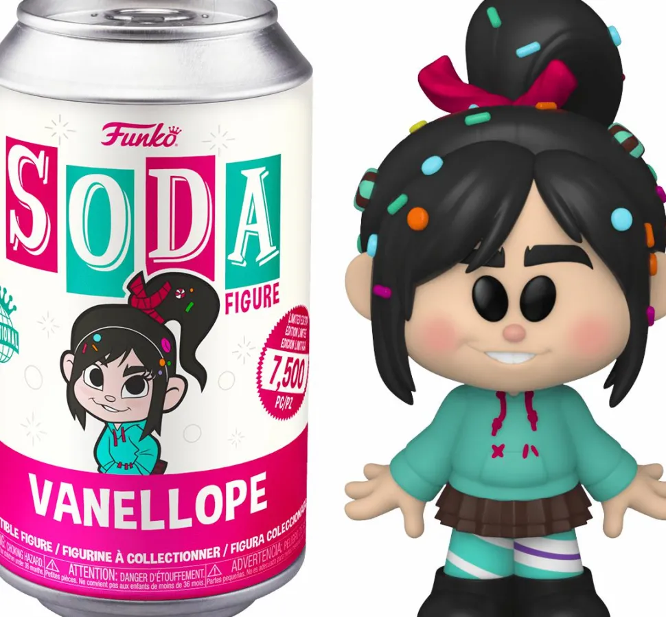 Wreck-It Ralph - Vanellope Vinyl SODA Figure in Collector Can (International Edition)