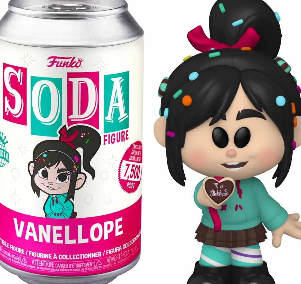 Wreck-It Ralph - Vanellope Vinyl SODA Figure in Collector Can (International Edition)