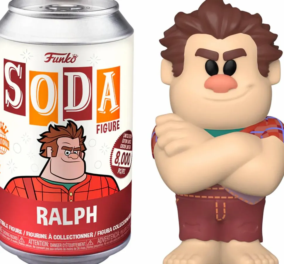 Wreck-It-Ralph - Ralph Vinyl SODA Figure in Collector Can (International Edition)