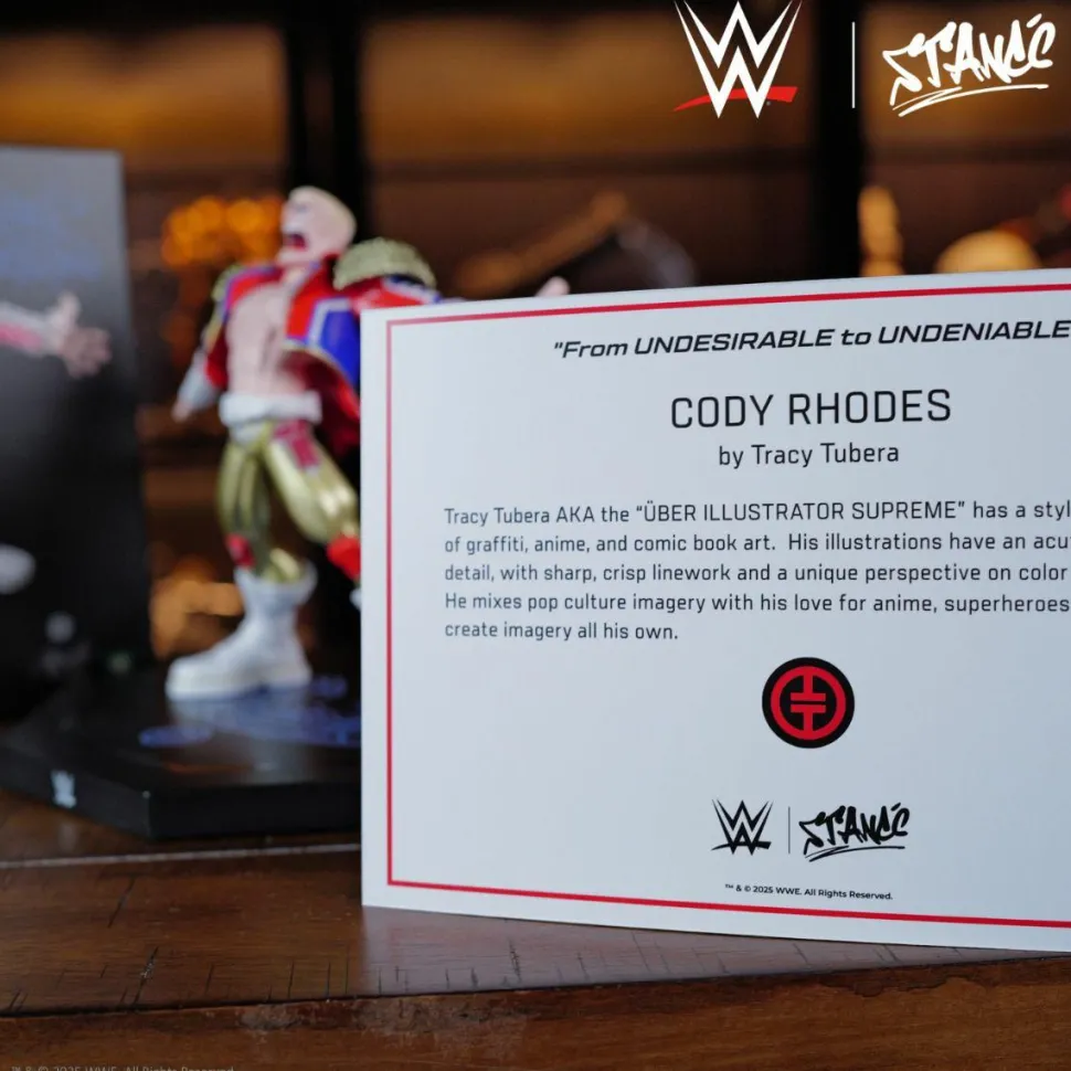 WWE - "American Nightmare" Cody Rhodes Special Edition 8.5" Vinyl Figure by Tracy Tubera