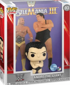 WWE - Andre the Giant WrestleMania III Pop! Covers Vinyl Figure
