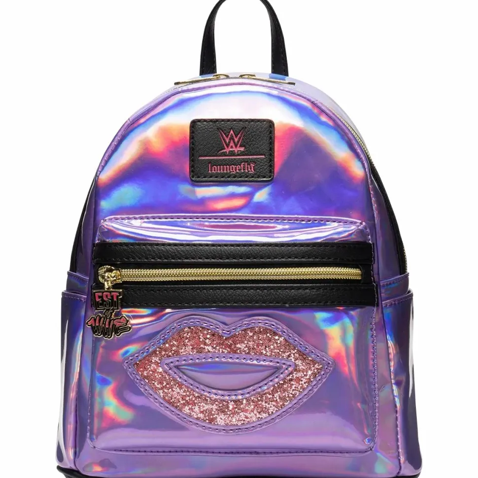 WWE - Bianca Belair 10” Faux Leather Mini Backpack
