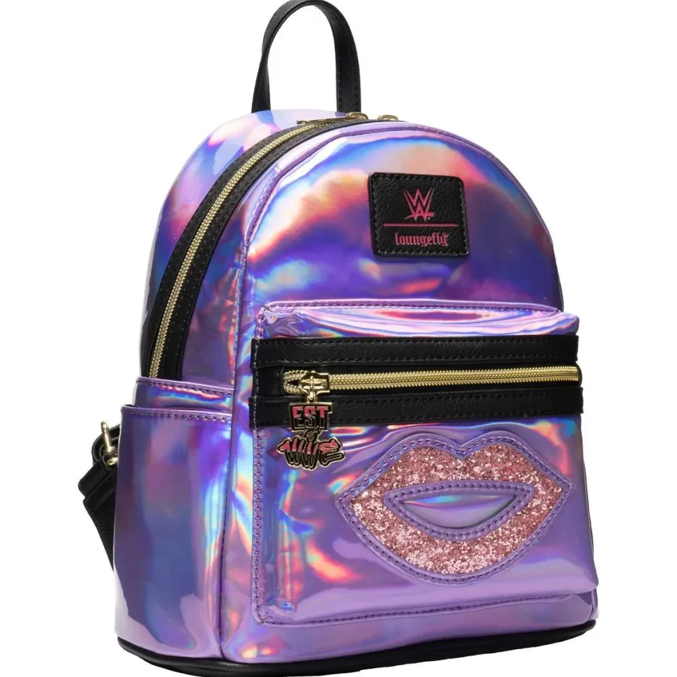 WWE - Bianca Belair 10” Faux Leather Mini Backpack