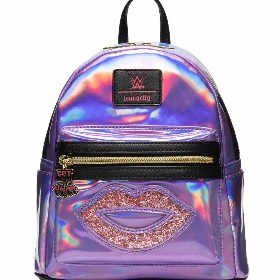 WWE - Bianca Belair 10” Faux Leather Mini Backpack