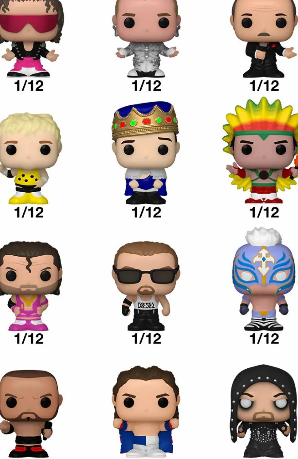 WWE - Bitty Pop! Blind Bag Vinyl Figure (Single Unit)
