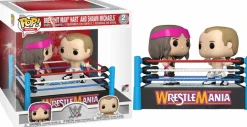 WWE - Bret “Hit Man” Hart vs. Shawn Michaels Wrestlemania XII Pop! Moment Vinyl Figure 2-Pack