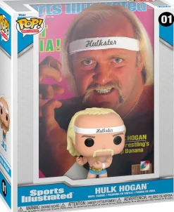WWE - Hulk Hogan Sports Illustrated Pop! Covers Vinyl Figure