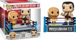 WWE - Hulk Hogan vs. Andre the Giant Wrestlemania III Pop! Moment Vinyl Figure 2-Pack