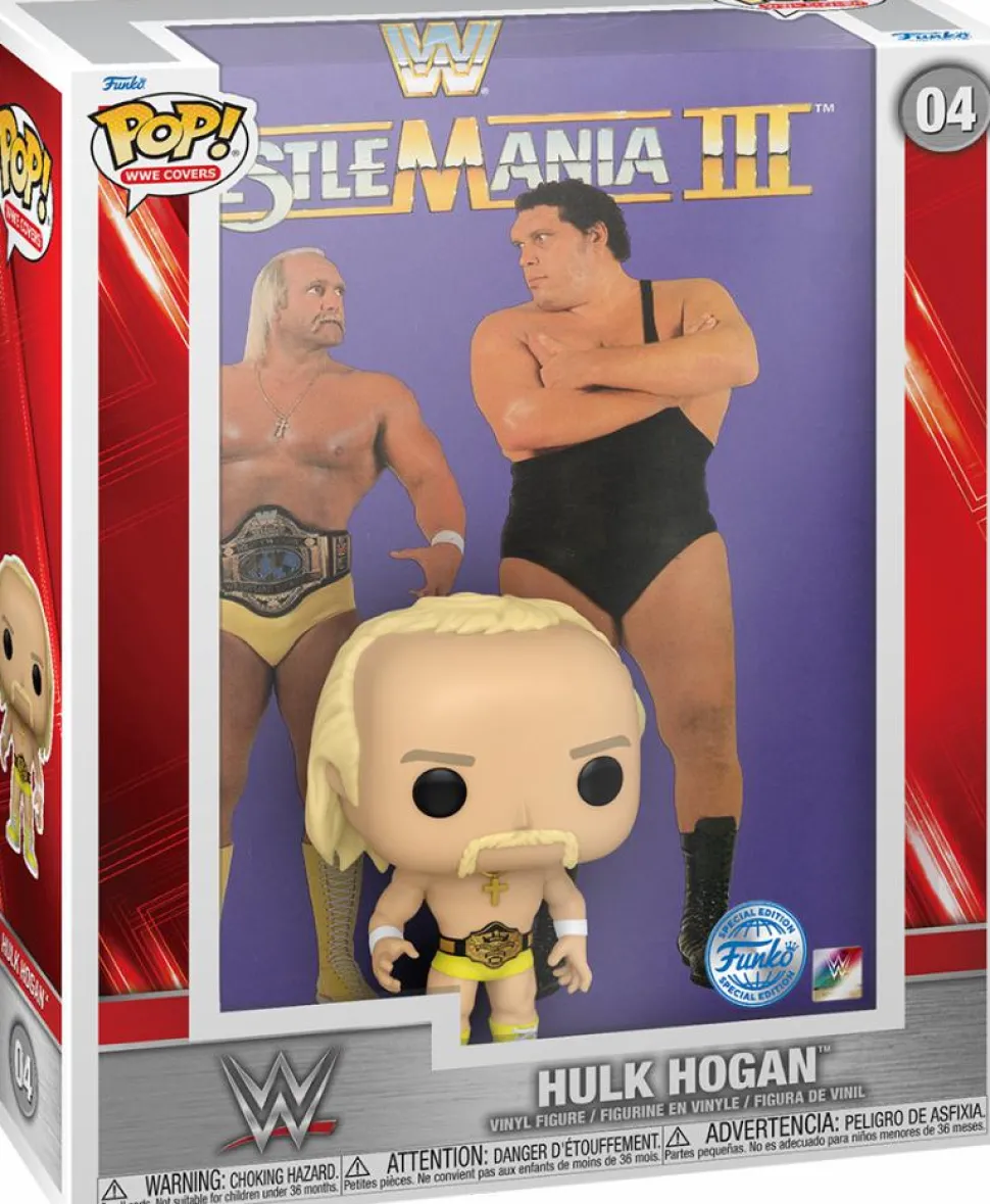 WWE - Hulk Hogan WrestleMania III Pop! Covers Vinyl Figure