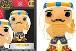 WWE - Iron Sheik 4" Pop! Enamel Pin