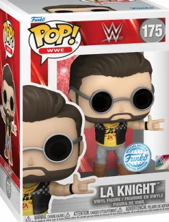 WWE - LA Knight (Yellow T-Shirt) Pop! Vinyl Figure