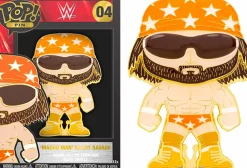 WWE - Legends House 4" Pop! Enamel Pin Bundle (Set of 4)