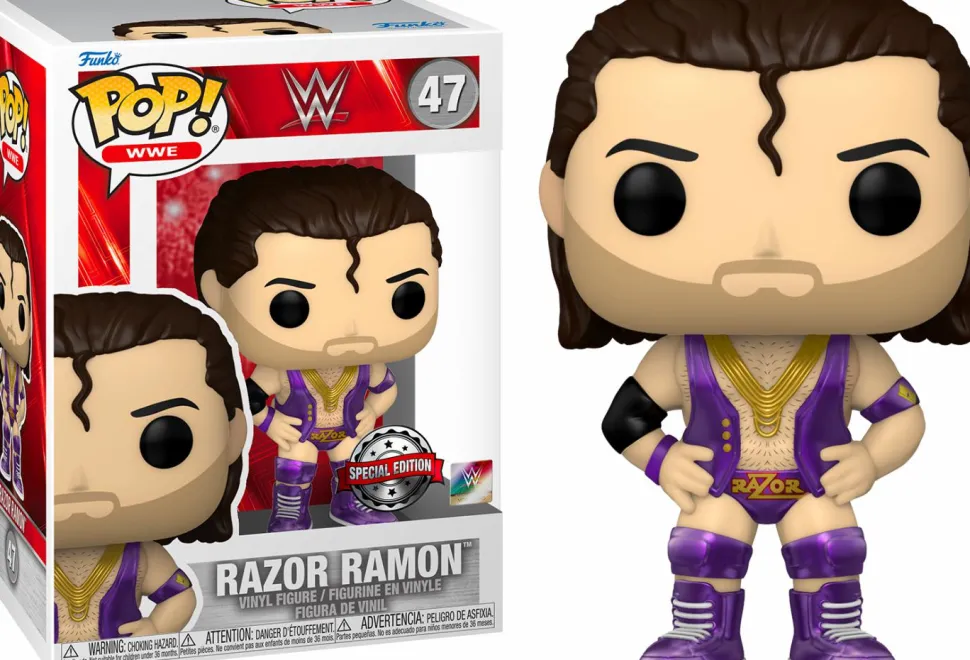 WWE - Razor Ramon Metallic Pop! Vinyl Figure
